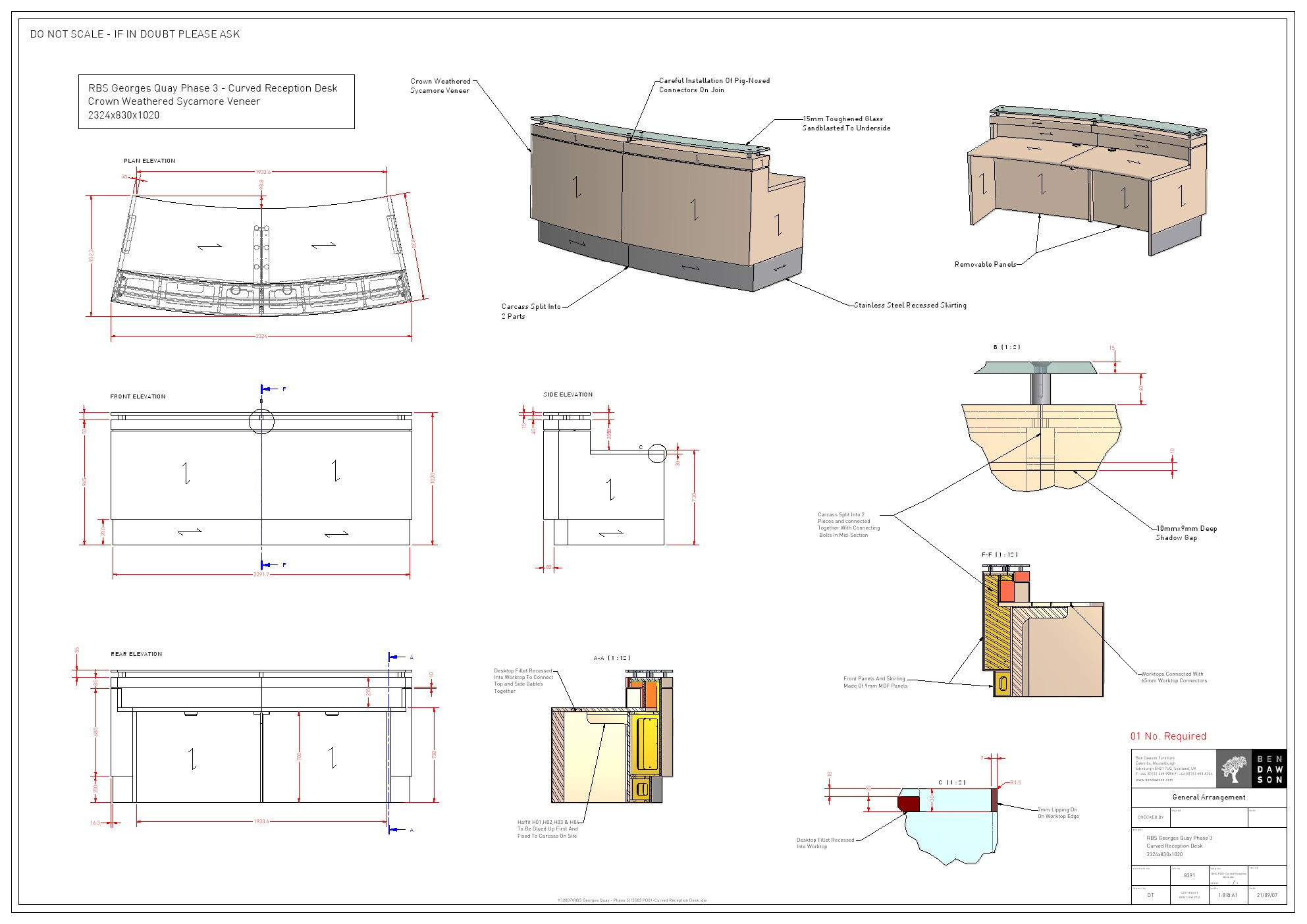 Pd01 Curved Reception Desk Treekeydesigns
